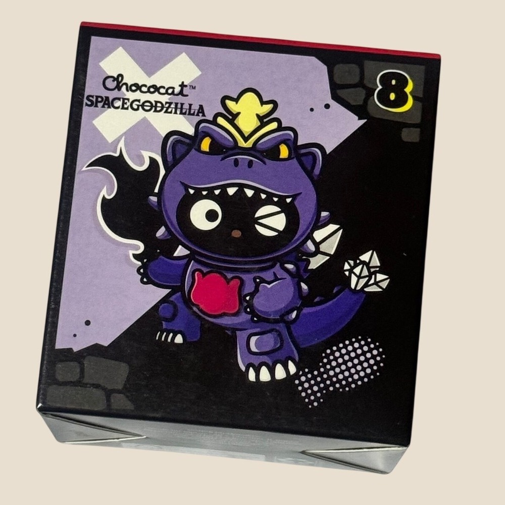 2026 McDonalds Hello Kitty Chococat x SpaceGodzilla Godzilla Toy #8 Sanrio